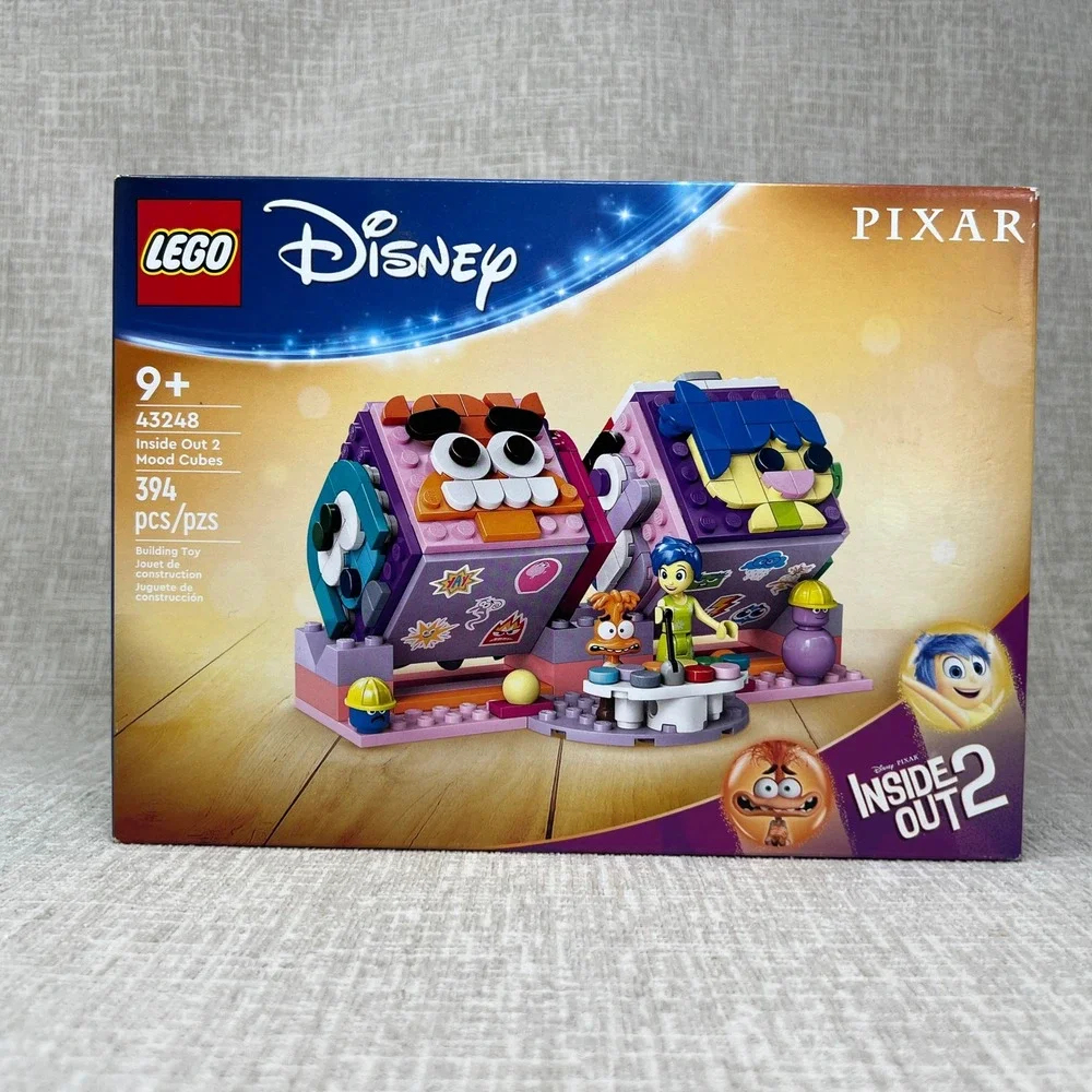 NEW LEGO Disney Pixar Inside Out 2 Mood Cubes 43248 Building Set Joy Anxiety